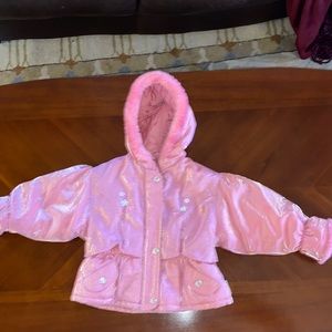 Girl 12-18 months pink winter coat